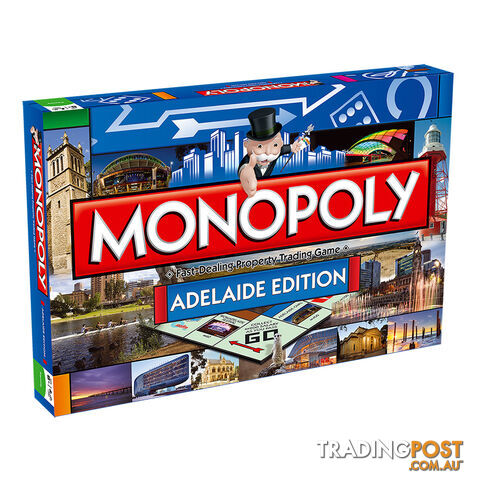 Monopoly: Adelaide Edition Board Game - Hasbro Gaming - Tabletop Board Game GTIN/EAN/UPC: 5053410000462