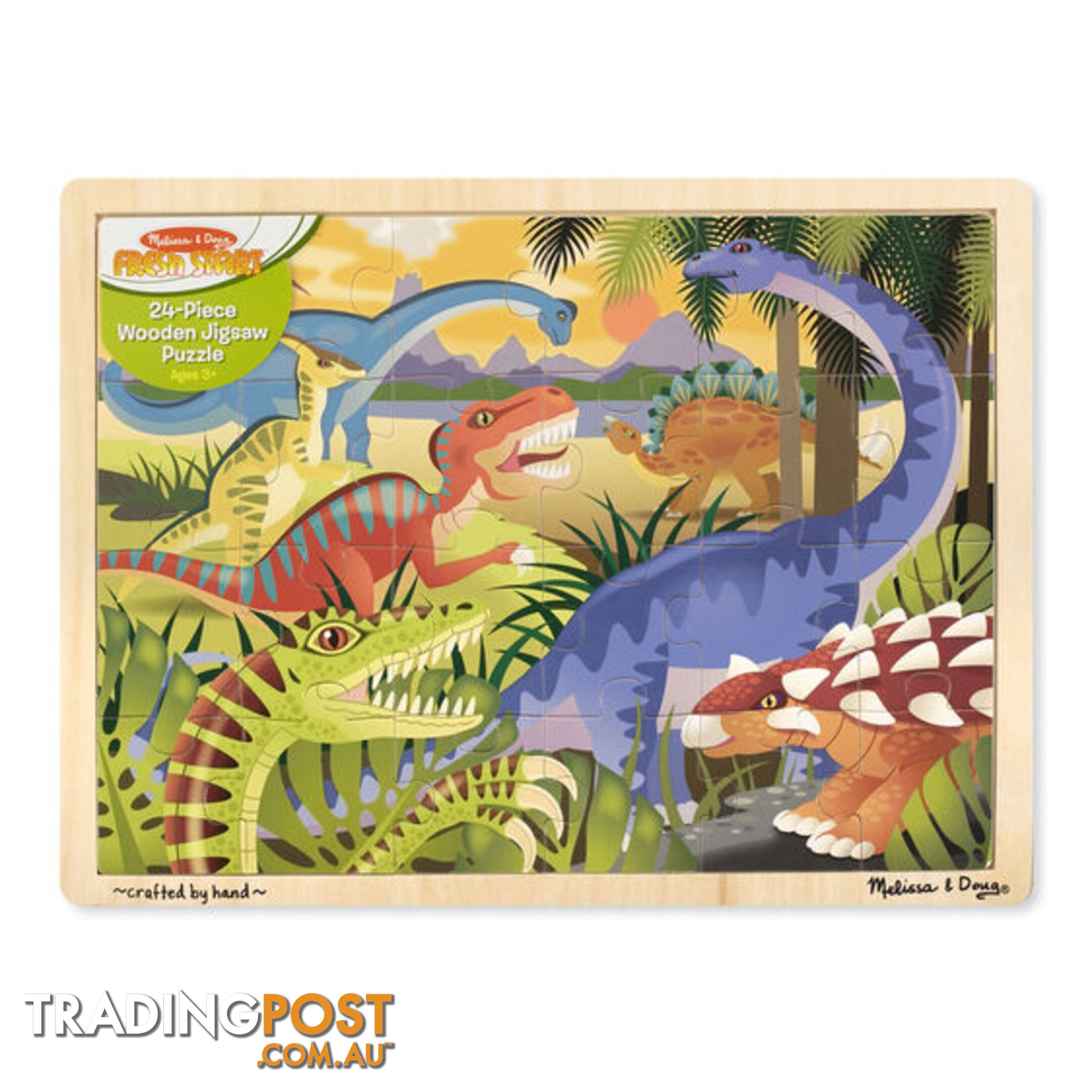 Melissa & Doug Dinosaurs 24 Piece Jigsaw Puzzle - Melissa & Doug - Tabletop Jigsaw Puzzle GTIN/EAN/UPC: 000772090667