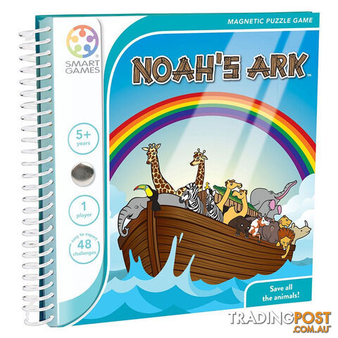 Smart Games Noah's Ark Magnetic Travel Puzzle Game - Smart Games - Toys Games & Puzzles GTIN/EAN/UPC: 5414301516026