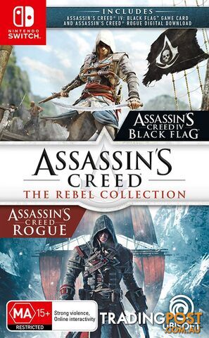Assassin's Creed Rebel Collection (Switch) - Ubisoft - Switch Software GTIN/EAN/UPC: 3307216148333