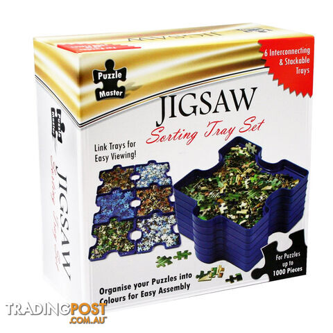 Puzzle Master Jigsaw Sorting Tray Set - Puzzle Master - Tabletop Accessory GTIN/EAN/UPC: 9350375005904