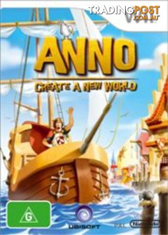 Anno: Create A New World (Wii) - Ubisoft - Wii Software GTIN/EAN/UPC: 3307211648784
