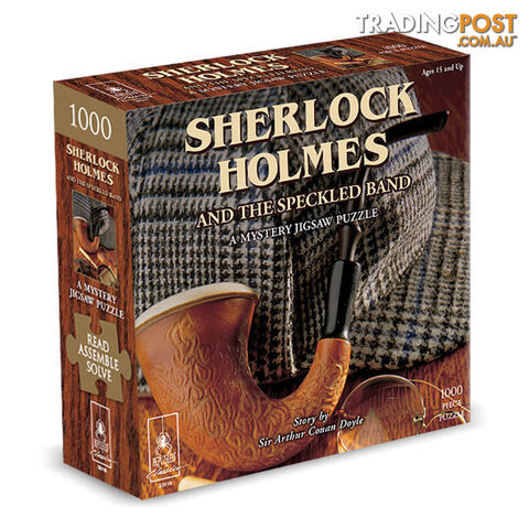 Sherlock Holmes And The Speckled Band Mystery 1000 Piece Jigsaw Puzzle - BePuzzled - Tabletop Jigsaw Puzzle GTIN/EAN/UPC: 023332331185