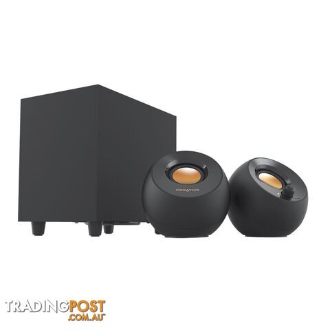 Creative Pebble Plus 2.1 USB Speakers with Subwoofer (Black) - Creative Technology Ltd. - PC Accessory GTIN/EAN/UPC: 054651192454 - photo 2 of 2