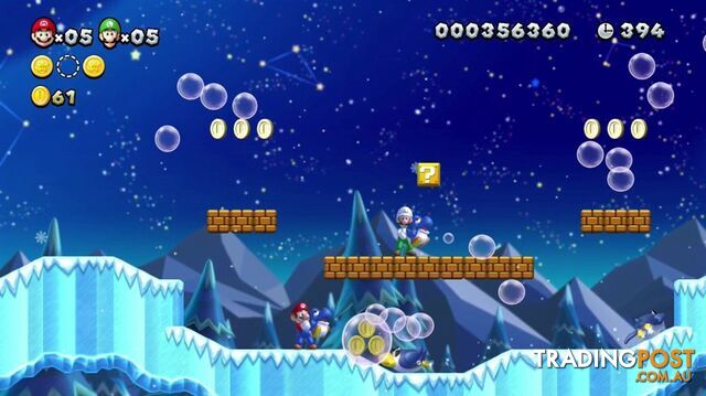 New Super Mario Bros. U [Pre-Owned] (Wii U WiiU) - Nintendo - P/O Wii U Software GTIN/EAN/UPC: 018113991221 - photo 3 of 6