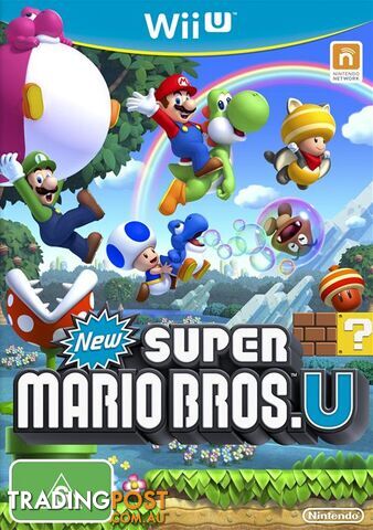 New Super Mario Bros. U [Pre-Owned] (Wii U WiiU) - Nintendo - P/O Wii U Software GTIN/EAN/UPC: 018113991221