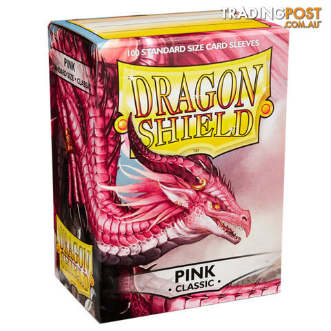 Dragon Shield Chandrexa Classic Pink Sleeves 100 Pack - Arcane Tinmen Aps - Tabletop Trading Cards Accessory GTIN/EAN/UPC: 5706569100124