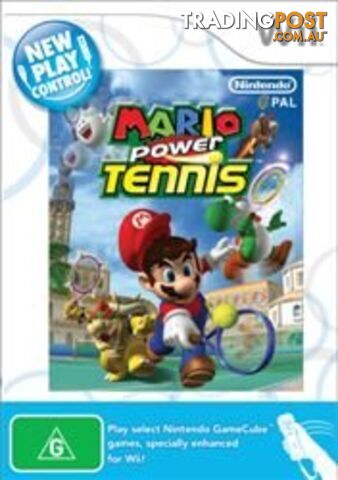 Mario Power Tennis New Play Control! [Pre-Owned] (Wii) - Nintendo - P/O Wii...