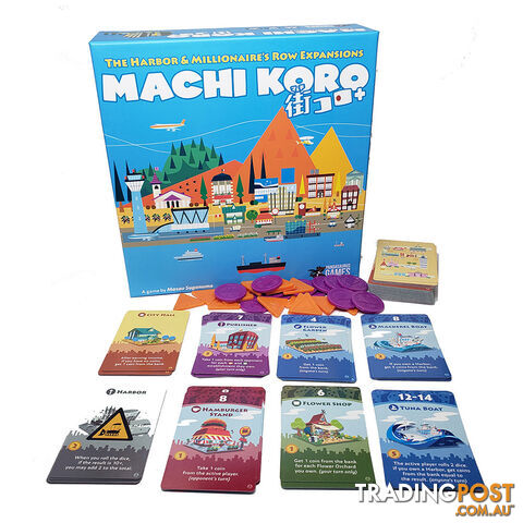 Machi Koro 5th Anniversary Expansion Board Game - Pandasaurus Games - Tabletop...