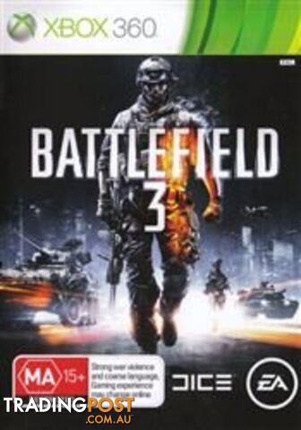 Battlefield 3 [Pre-Owned] (Xbox 360) - Electronic Arts - P/O Xbox 360 Software GTIN/EAN/UPC: 5030941102988