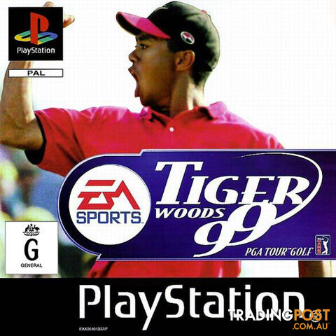 Tiger Woods PGA Tour 1999 [Pre-Owned] (PS1) - Retro PS1 Software