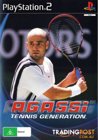 Agassi Tennis Generation [Pre-Owned] (PS2) - Retro PS2 Software GTIN/EAN/UPC: 3700265640429