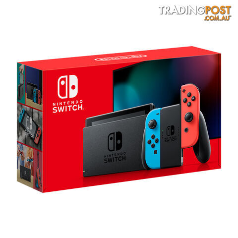 Nintendo Switch Neon Joy-Con Console with Animal Crossing: New Horizons Bundle - Nintendo - Switch Console GTIN/EAN/UPC: 9318113992114 - photo 5 of 5