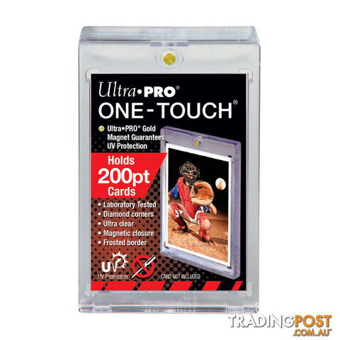 Ultra Pro One-Touch 200PT Magnetic Closure Single Pack - Ultra Pro - Tabletop Trading Cards Accessory GTIN/EAN/UPC: 074427858346