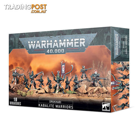 Warhammer 40,000 Drukhari Kabalite Warriors - Games Workshop - Tabletop Miniatures GTIN/EAN/UPC: 5011921155828