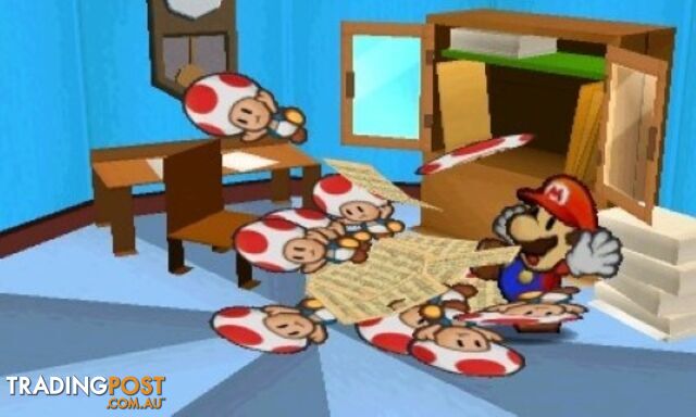 Paper Mario Sticker Star [Pre-Owned] (3DS) - Nintendo - P/O 2DS/3DS Software GTIN/EAN/UPC: 018113993287 - photo 4 of 5