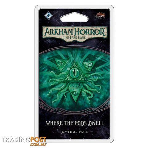 Arkham Horror: The Card Game Where The Gods Dwell Mythos Pack - Fantasy Flight Games - Tabletop Card Game GTIN/EAN/UPC: 841333110222