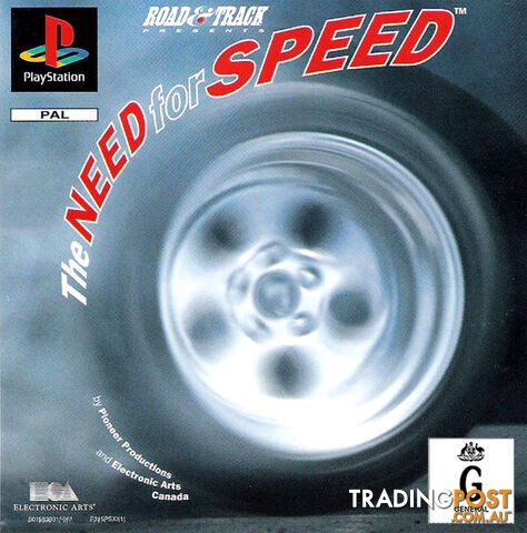 The Need For Speed [Pre-Owned] (PS1) - Retro PS1 Software