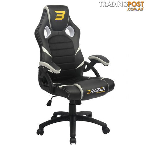 Brazen Puma PC Gaming Chair (White) - Brazen Gaming Chairs - Gaming Chair GTIN/EAN/UPC: 5060216442341
