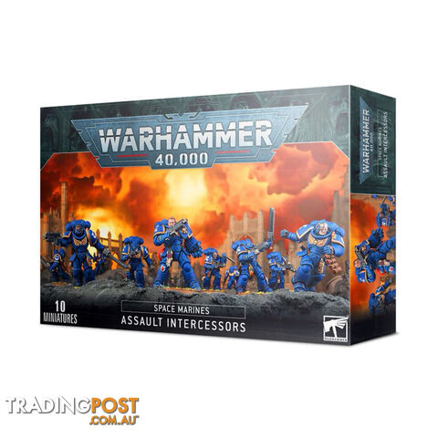 Warhammer 40,000 Space Marines Assault Intercessors - Games Workshop - Tabletop Miniatures GTIN/EAN/UPC: 5011921138623