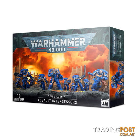 Warhammer 40,000 Space Marines Assault Intercessors - Games Workshop - Tabletop Miniatures GTIN/EAN/UPC: 5011921138623