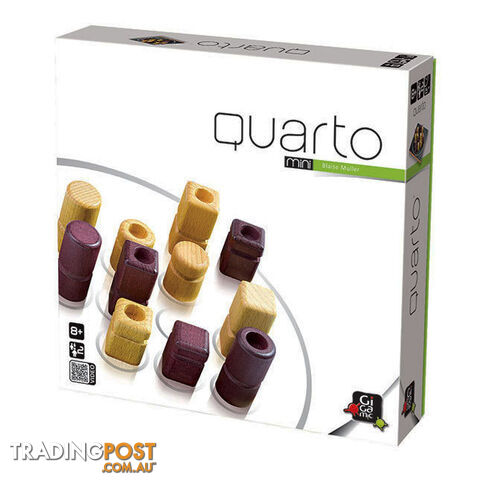 Quarto Mini Board Game - Gigamic - Tabletop Board Game GTIN/EAN/UPC: 3421271300441
