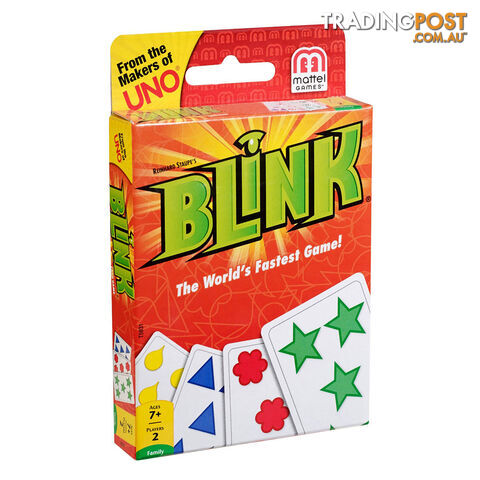 Blink Card Game - Mattel Games OUB92222 - Tabletop Card Game GTIN/EAN/UPC: 027084919530