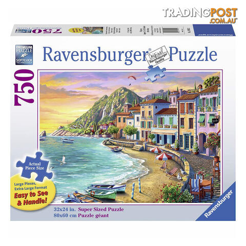 Ravensburger Romantic Sunset 750 Piece Large Format Jigsaw Puzzle - Ravensburger - Tabletop Jigsaw Puzzle GTIN/EAN/UPC: 4005556199402