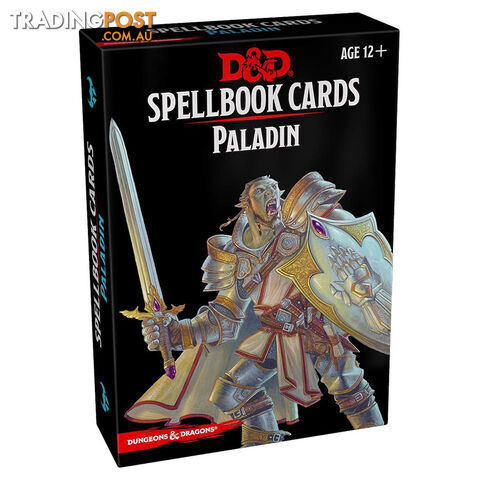 Dungeons & Dragons Spellbook Cards: Paladin - Gale Force Nine - Tabletop Role Playing Game GTIN/EAN/UPC: 9780786966493