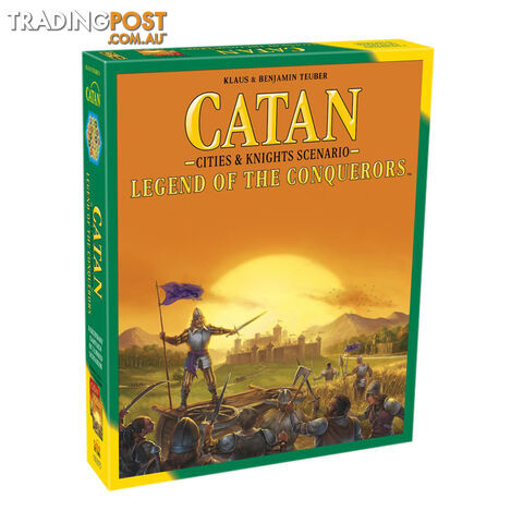 Catan: Legend of the Conquerers Expansion Board Game - Mayfair Games - Tabletop Board Game GTIN/EAN/UPC: 029877031757