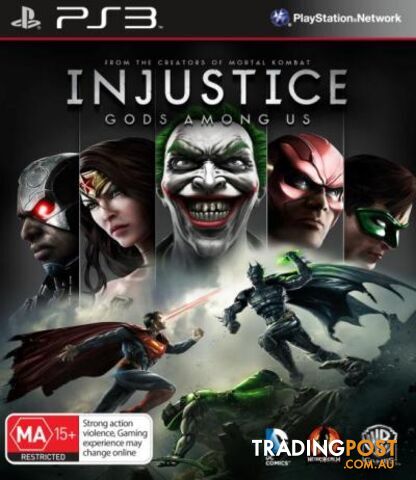 Injustice: Gods Among Us [Pre-Owned] (PS3) - Retro P/O PS3 Software GTIN/EAN/UPC: 9325336167144