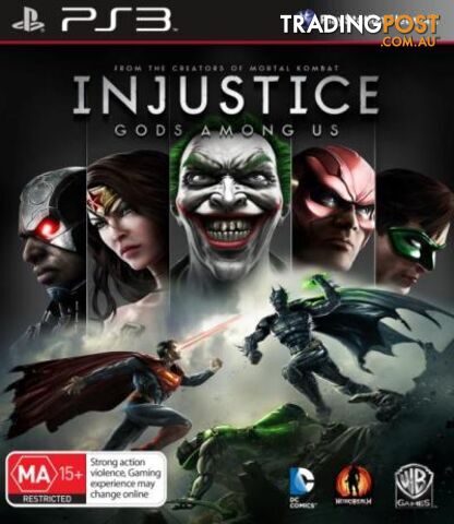 Injustice: Gods Among Us [Pre-Owned] (PS3) - Retro P/O PS3 Software GTIN/EAN/UPC: 9325336167144