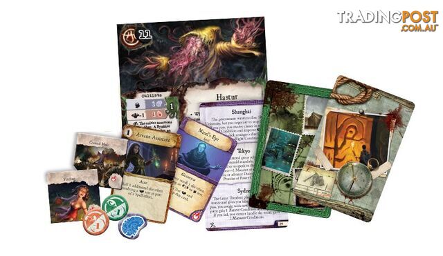 Eldritch Horror: Signs of Carcosa Expansion Board Game - Fantasy Flight Games EH06 - Tabletop Board Game GTIN/EAN/UPC: 841333101336 - photo 2 of 5