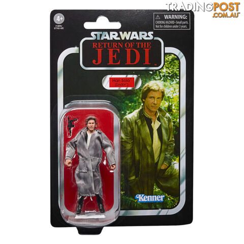 Star Wars The Vintage Collection Return of the Jedi Han Solo Endor Figure - Hasbro - Merch Collectible Figures GTIN/EAN/UPC: 5010993860708