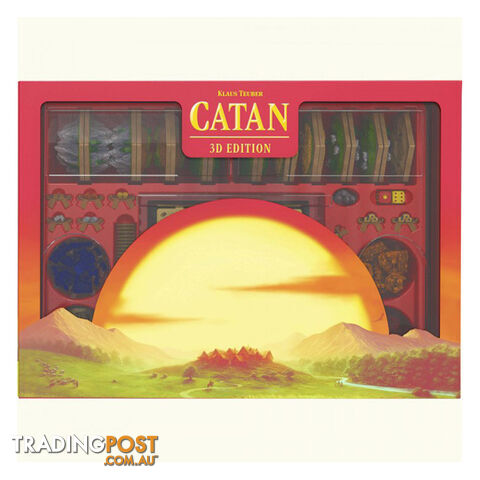 Catan 3D Edition Board Game - Catan Studio - Tabletop Board Game GTIN/EAN/UPC: 029877031719