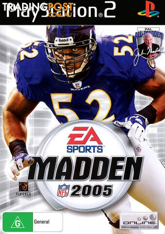 Madden NFL 2005 [Pre-Owned] (PS2) - Retro PS2 Software GTIN/EAN/UPC:...