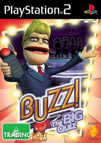 Buzz!: The Big Quiz (Game Only) [Pre-Owned] (PS2) - Retro PS2 Software GTIN/EAN/UPC: 711719672067