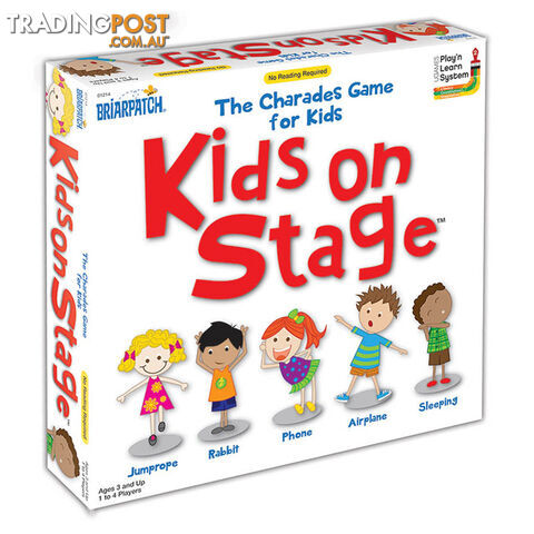 Charades Kids on Stage Board Game - Briarpatch - Tabletop Board Game GTIN/EAN/UPC: 794764012149