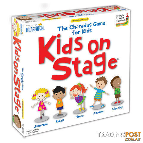 Charades Kids on Stage Board Game - Briarpatch - Tabletop Board Game GTIN/EAN/UPC: 794764012149