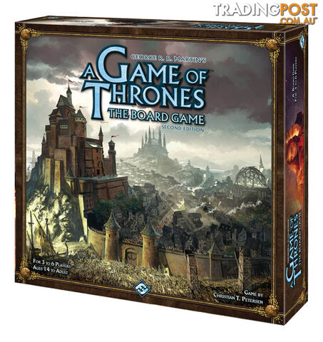 A Game of Thrones: The Board Game Second Edition - Fantasy Flight Games VA65 - Tabletop Board Game GTIN/EAN/UPC: 9781589947207