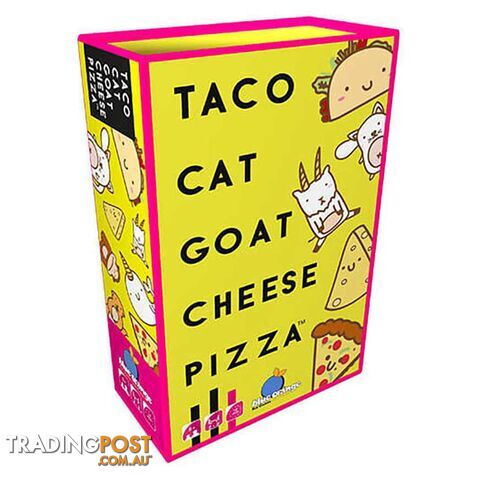 Taco Cat Goat Cheese Pizza Card Game - Dolphin Hat Games - Tabletop Board Game GTIN/EAN/UPC: 803979090191