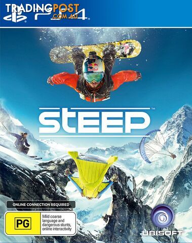 Steep [Pre-Owned] (PS4) - Ubisoft - P/O PS4 Software GTIN/EAN/UPC: 3307215974261