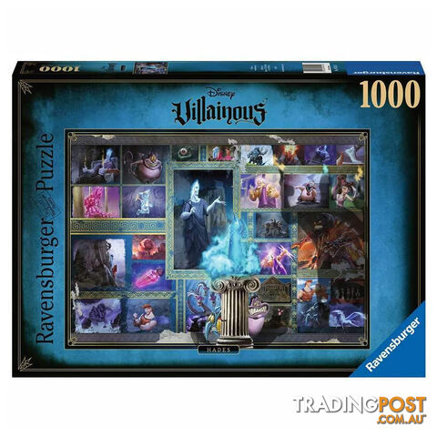 Ravensburger Disney Villainous Hades 1000 Piece Jigsaw Puzzle - Ravensburger - Tabletop Jigsaw Puzzle GTIN/EAN/UPC: 4005556165193