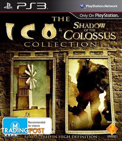 Ico & Shadow of the Colossus Collection [Pre-Owned] (PS3) - Sony Interactive Entertainment - Retro P/O PS3 Software GTIN/EAN/UPC: 711719135296