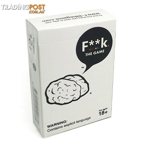 F**k The Game Card Game - F**k The Game - Tabletop Card Game GTIN/EAN/UPC:...