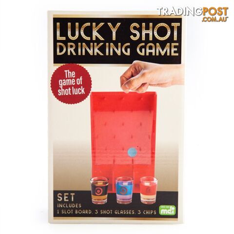 Lucky Shot Drinking Game - MDI Aus - Tabletop Board Game GTIN/EAN/UPC: 9318051131095