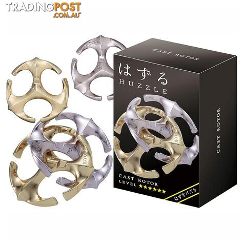 Hanayama Level 6 Rotor Cast Puzzle - Hanayama Co.,LTD. - Tabletop Puzzle Game GTIN/EAN/UPC: 779090901268