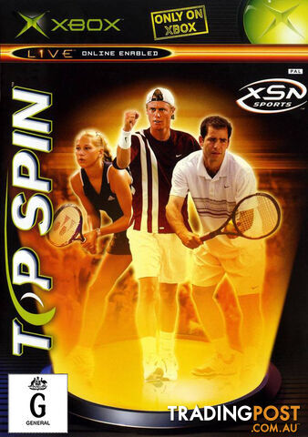 Top Spin Tennis [Pre-Owned] (Xbox (Original)) - Retro Xbox Software GTIN/EAN/UPC: 805529493773