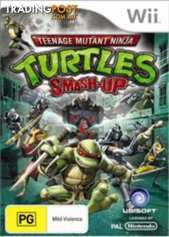 Teenage Mutant Ninja Turtles Smash-Up [Pre-Owned] (Wii) - Ubisoft - P/O Wii Software GTIN/EAN/UPC: 3307211683914