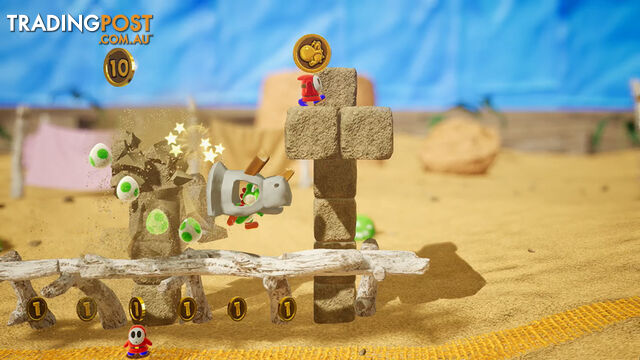 Yoshi's Crafted World (Switch) - Nintendo SWTYOSHI - Switch Software GTIN/EAN/UPC: 9318113986786 - photo 5 of 6